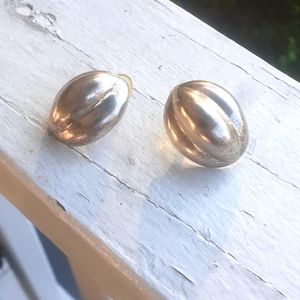 VINTAGE MOD Silver Bubble Earrings!!!